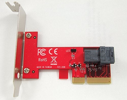 Ableconn PEXU2-131 PCI Express x4 to SFF-8643 Adapter Card for PCIe U.2 NVMe SSD - Support 2.5-inch U.2 NVMe SSD - U.2 SSD Adapter - Image 5