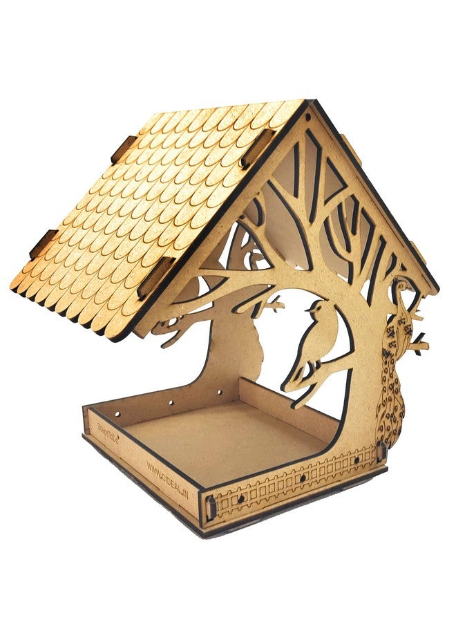 StepsToDo Build & Paint Your Own Wooden Bird House Kit. DIY Arts & Crafts Bird House Making Kit. - Image 4