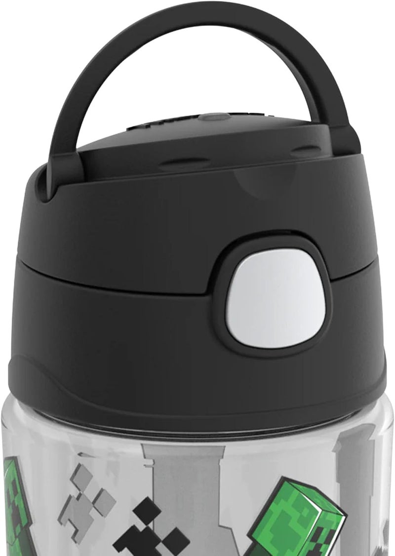 THERMOS FUNTAINER 16 Ounce Plastic Hydration Bottle with Spout, Minecraft - Image 4