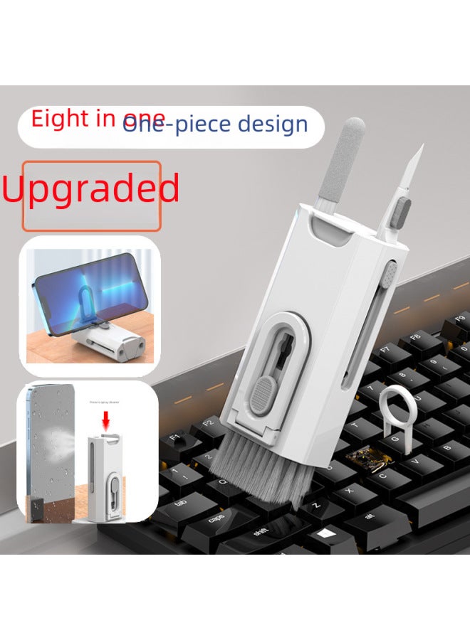 Second Generation Laptop Computer Cleaning Kit Earphone Cleaning Pen Mobile Phone God Keyboard Camera Brush-Color:Q20-white -20 In 1 (without Liquid) - Image 3