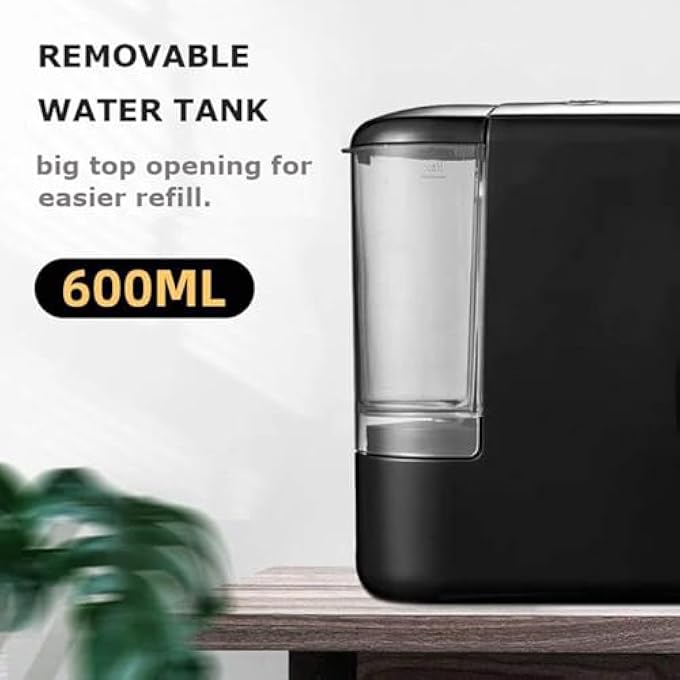 KASTWAVE Coffee Machine Powerful Pod Coffee Machine With 600Ml Detachable Water Tank Coffee Maker With 19 Bar Automatic Steam Pressure Pump For Espresso Powder Makes Iced Coffee Espresso Cappuccino - Image 4