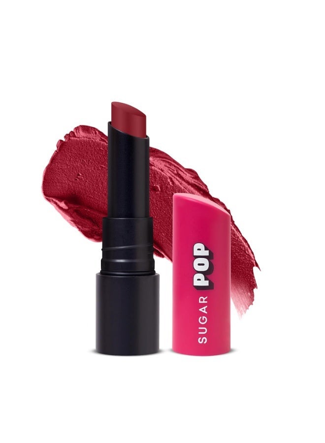 SUGAR POP Ultrastay Transferproof Lipstick | 100% Transferproof | Waterproof Matte Lipstick | Vitamin E | 4 gm - 20 Wine Wonder - Image 1