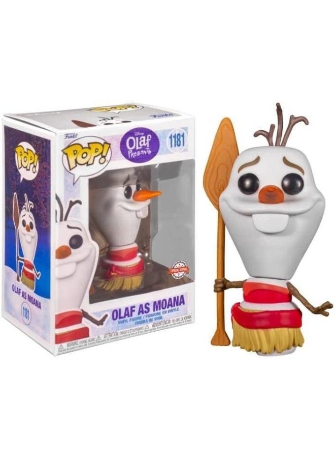Funko Funko Pop! Disney: Frozen - Olaf As Moana - Collectable Vinyl Figure  - Image 1