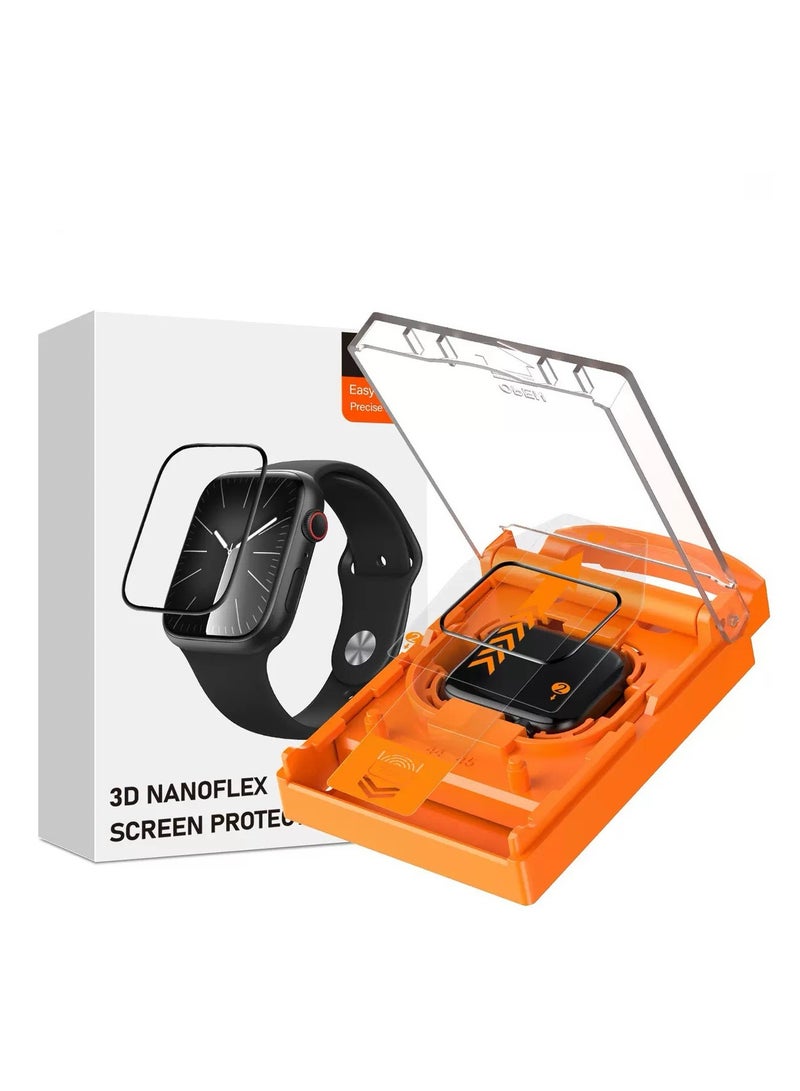 Tempered Glass Apple Watch 46mm ( Series10/Series11) Screen Protector 46mm, Scratch-Resistant HD Tempered Screen Film, Bubble-Free, Responsive Touch - Image 1