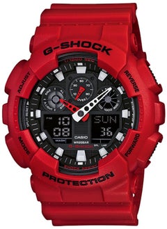 CASIO Men's Quartz Watch with Plastic Strap GA-100B-4A  - Image 1