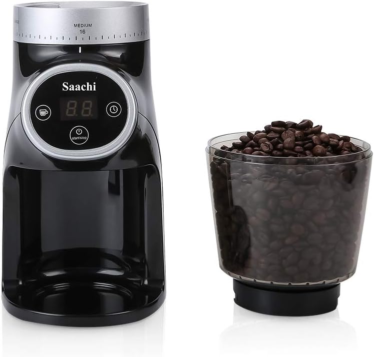 مطحنة قهوة/أعشاب/توابل Saachi رقم الطراز NL-CG-4966، ضمان لمدة سنتين على الأقل