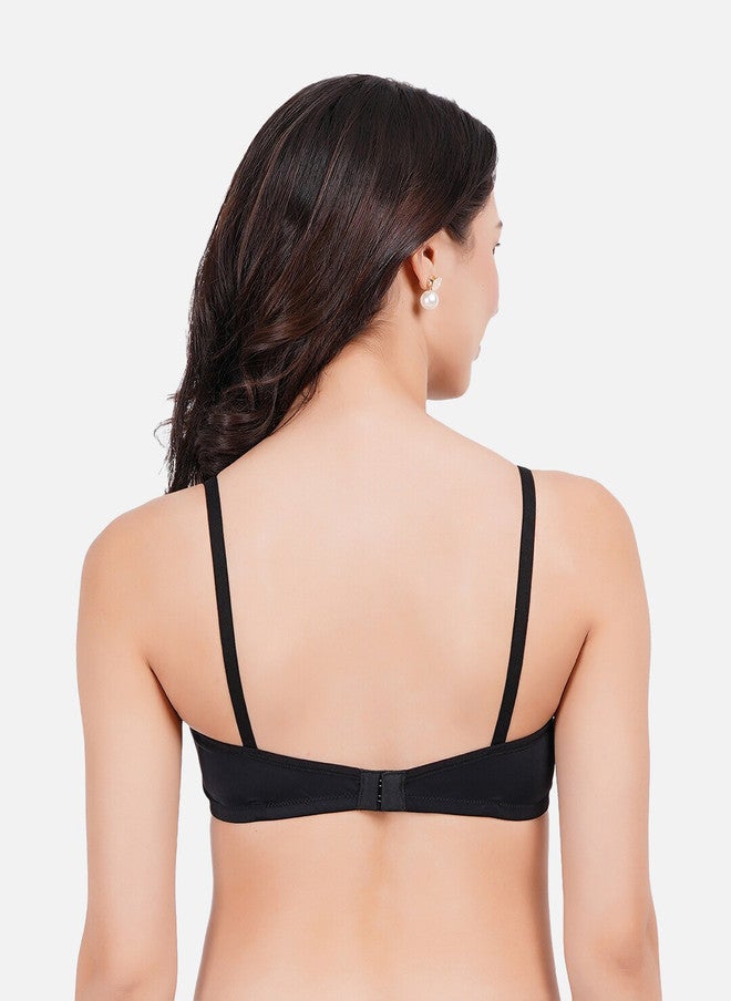 FIMS Pack Of 3 Full Coverage Lightly Padded Everyday Bras With All Day Comfort - Image 5