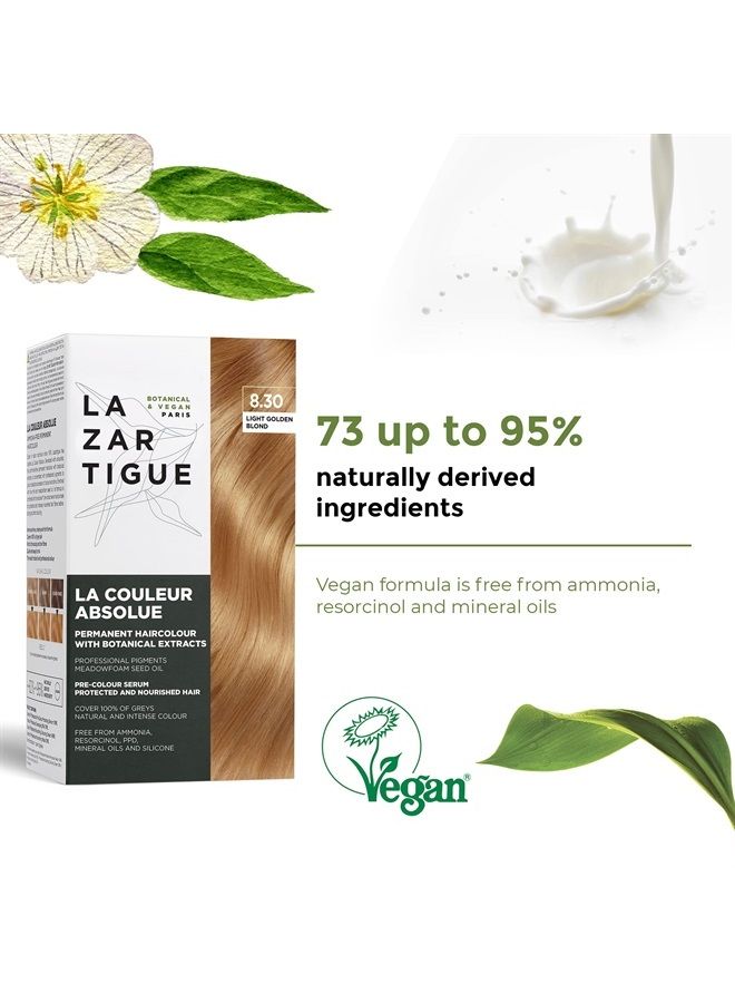 Lazartigue La Couleur Absolue 5.35 Chocolate - Made With Professional Pigments And Ingredients That Are Kind To The Scalp - Vegan, Cruelty-Free Color That Is Naturally Good For Hair - 1 Oz - Image 3