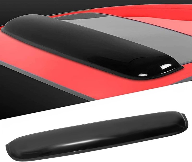 Kucaruce 34-Inch Universal Fit Rain Snow Guard Sun Roof Wind Deflector - Image 1