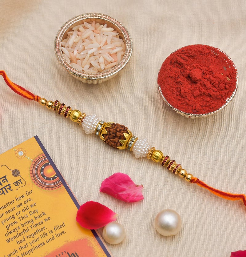 CraftVatika Rakhi with Mug Gift for Brother Bhaiya, Combo for Bhaiya Rakhi Set of 1 for Bhai Men Boy Kids, Super Bro Quote Rakshabandhan with Magnet - Image 2