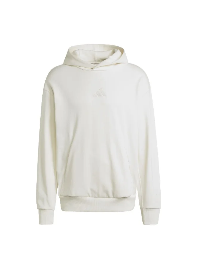 adidas Adidas M A Szn Ft Hd White Hooded Sweat Sweatshirts For Men