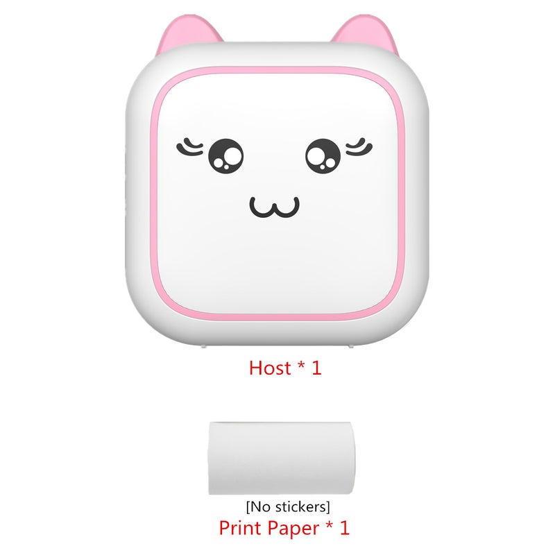 Xunchen Ai Wrong Question Label Printer Ultra-Clear Small Mini Po Account Printing Homework Organization Meow Meow Artifact - Image 1
