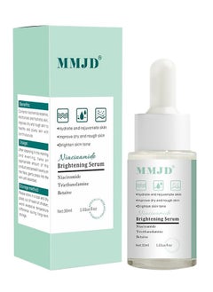 Niacinamide Brightening Serum for Dark Spots Even Skin Tone Eye Area Fine Lines & Wrinkles Anti-Aging Smoothening Skin Face Serum 30ml