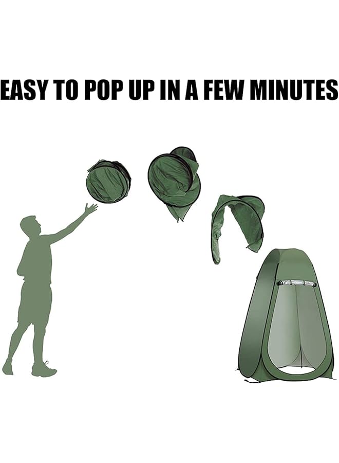 SMILEE Outdoor Changing Clothes Shower Tent Camp Toilet Pop Up Room Privacy Shelter Multi Use Dhl Gh9438 - Image 2