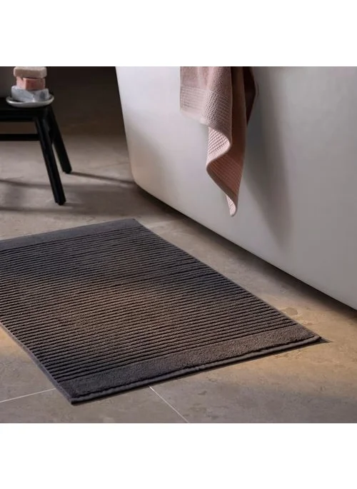 Ikea Alstern Foot Towel Dark Grey 50 x 80 cm