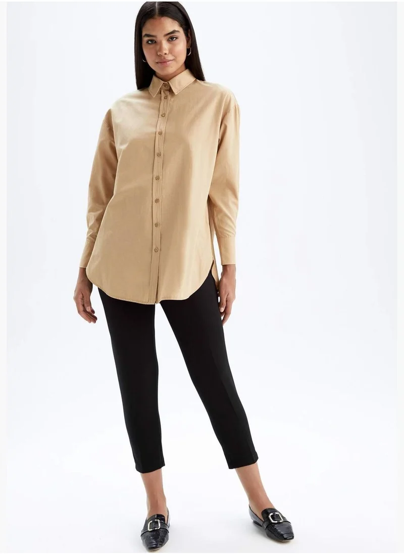 DeFacto Woman Carrot Fit Woven Trousers