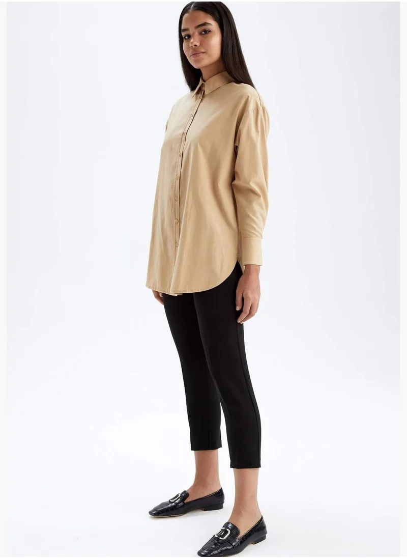 DeFacto Woman Carrot Fit Woven Trousers