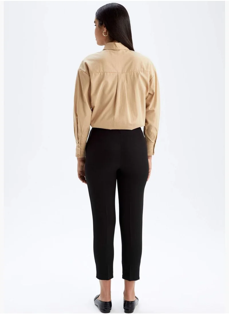 DeFacto Woman Carrot Fit Woven Trousers