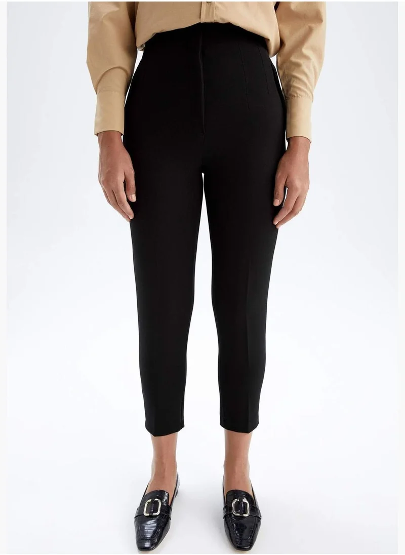 DeFacto Woman Carrot Fit Woven Trousers