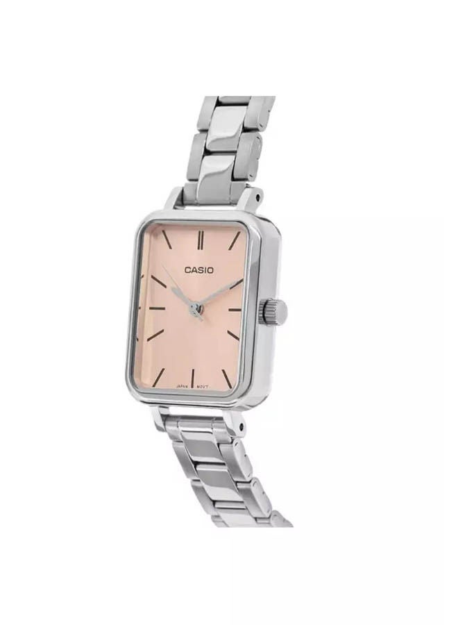 كاسيو ساعة يد من ستانلس ستيل بعقارب LTP-V009D-4EUDF - Image 2