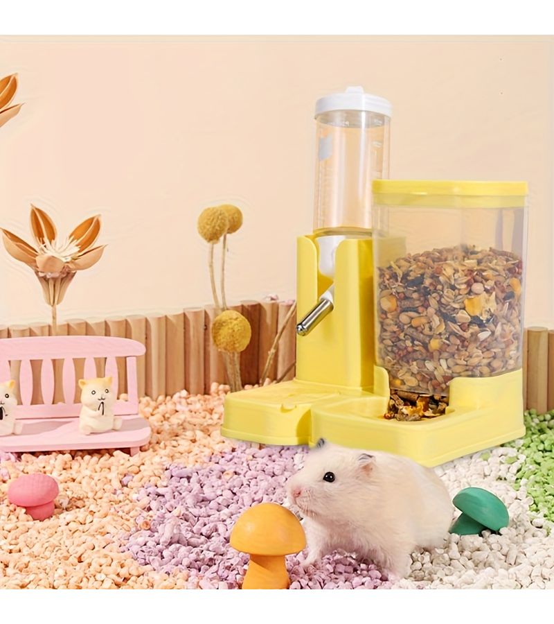 Grey Pet Supplies Small Animal Water Bottle Dispenser for Hamster - Image 1