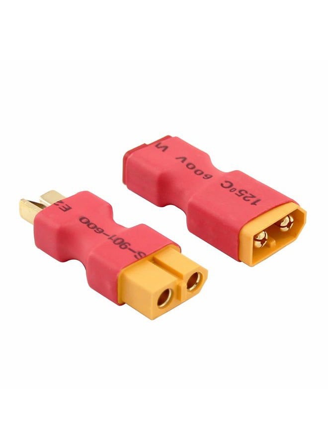 OliRC 4pcs No Wires Connector: XT60 XT-60 to T-Plug Deans Style Male Female Connector Adapter(C17-4) - Image 4
