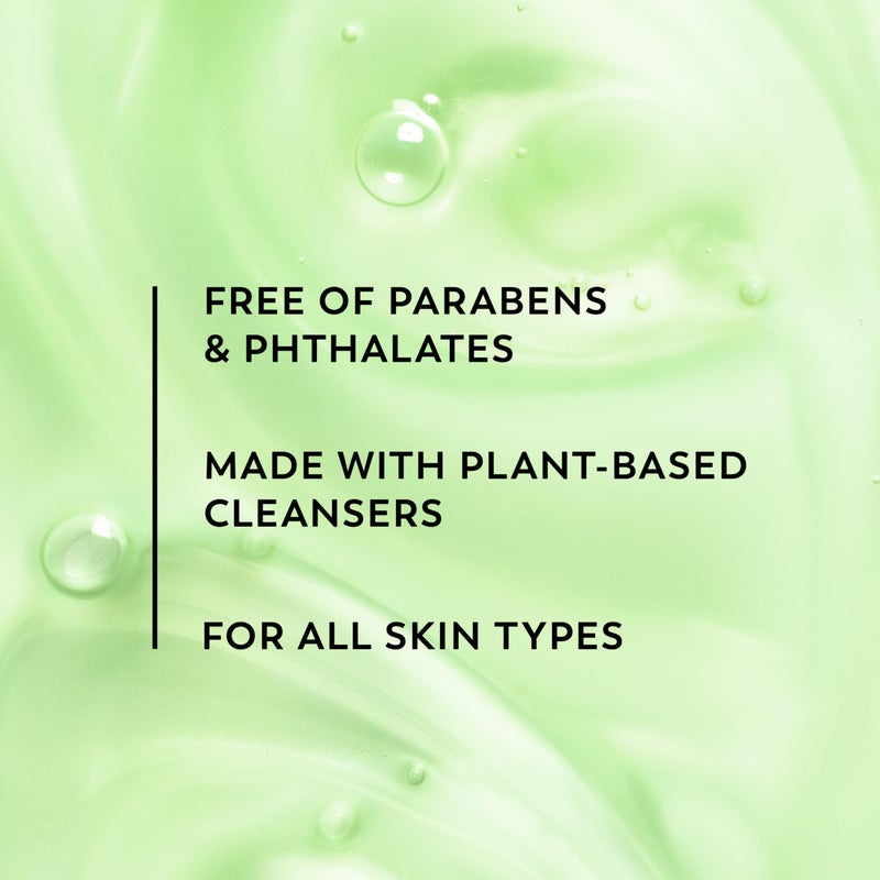 Olay Body Wash for Women, Fresh Radiance, Refreshing & Renewing, Made with Plant Based Cleansers, B3 Botanical Complex, For All Skin Types, Cucumber & Aloe Water Scent, 22 fl oz (Pack of 4) - Image 3