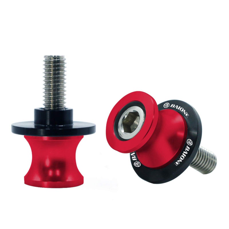 2pcs 8MM M8 Motorcycle Swingarm Spools Sliders CNC Swing Arm Stand Screw for Kawasaki Z650 Z800 Z900 Z1000 Ducati Triumph Z900 Z800