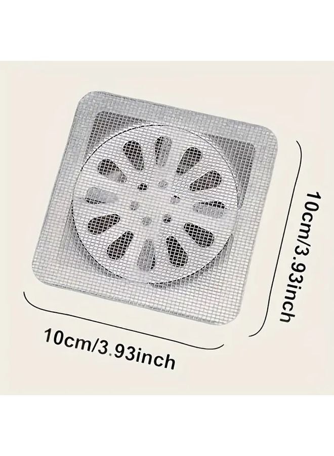 8pcs Premium Disposable Hair Capture Stickers Strong Adhesive Mesh Filters For Showers Bathtubs - Image 5