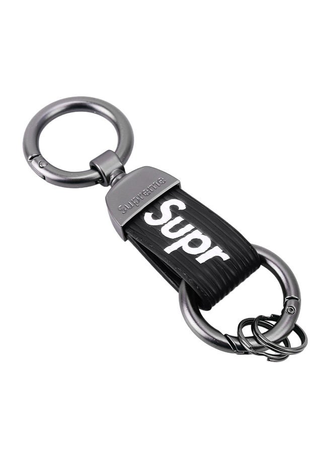NIBEMINENT Car Metal Key Ring Holder With Rings  - Image 1