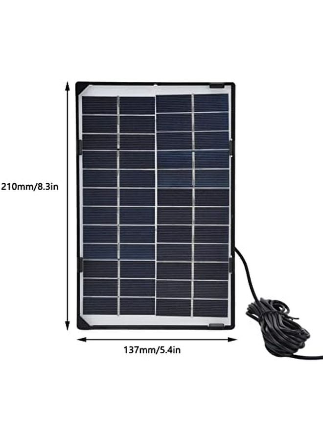 6 Watt 12 Volt Solar Battery Charger Panel For Car Boat 12V Trickle Maintainer - Image 4