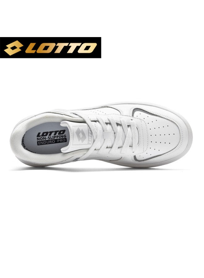 Lotto Men's Low-top Sneakers Casual Sports White Shoes 8075 Size 43 - Image 4
