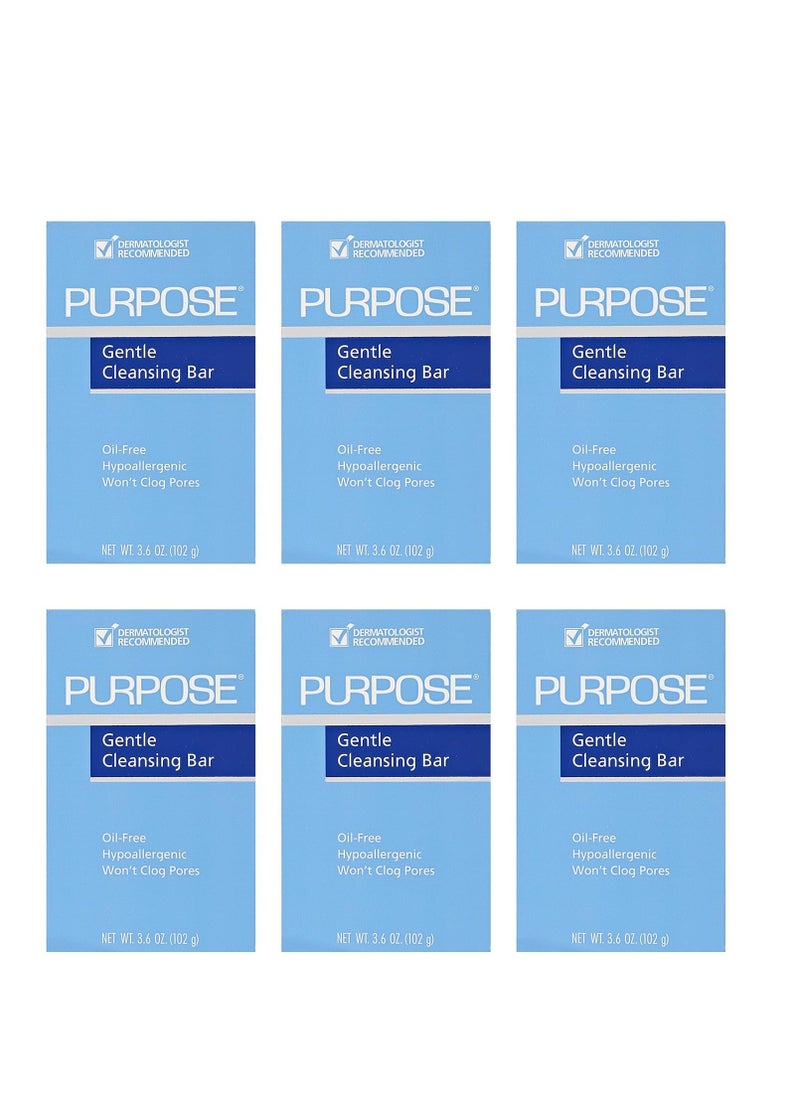 Purpose Gentle Cleansing Bar 3.6 Oz (6 Pack) - pzsku/ZDD0E9E59E274B2054B98Z/45/_/1733491636/43461ca1-ef2f-4f68-b909-9f0d3e7e746c