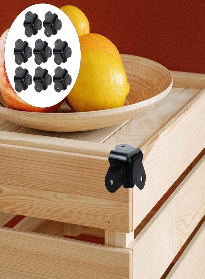 IWOWHERO Metal Speaker Corner Protectors 1.77X1.57X1.57In Practical Speaker Cabinet Corner Guards with Screws Anti-Collision Edge Protection for Furniture and DIY Stage Boxes - Image 3