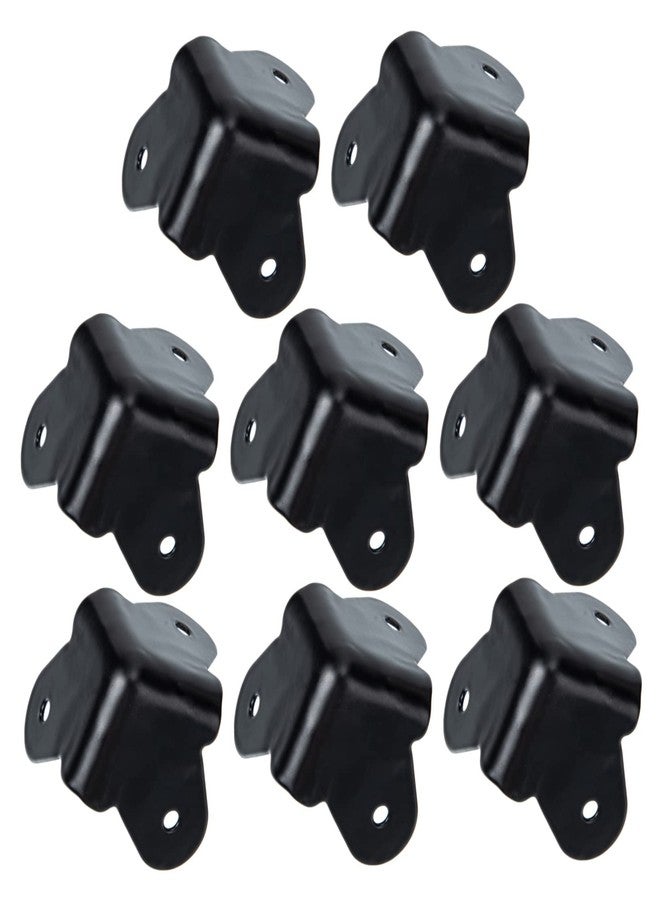 IWOWHERO Metal Speaker Corner Protectors 1.77X1.57X1.57In Practical Speaker Cabinet Corner Guards with Screws Anti-Collision Edge Protection for Furniture and DIY Stage Boxes - Image 1