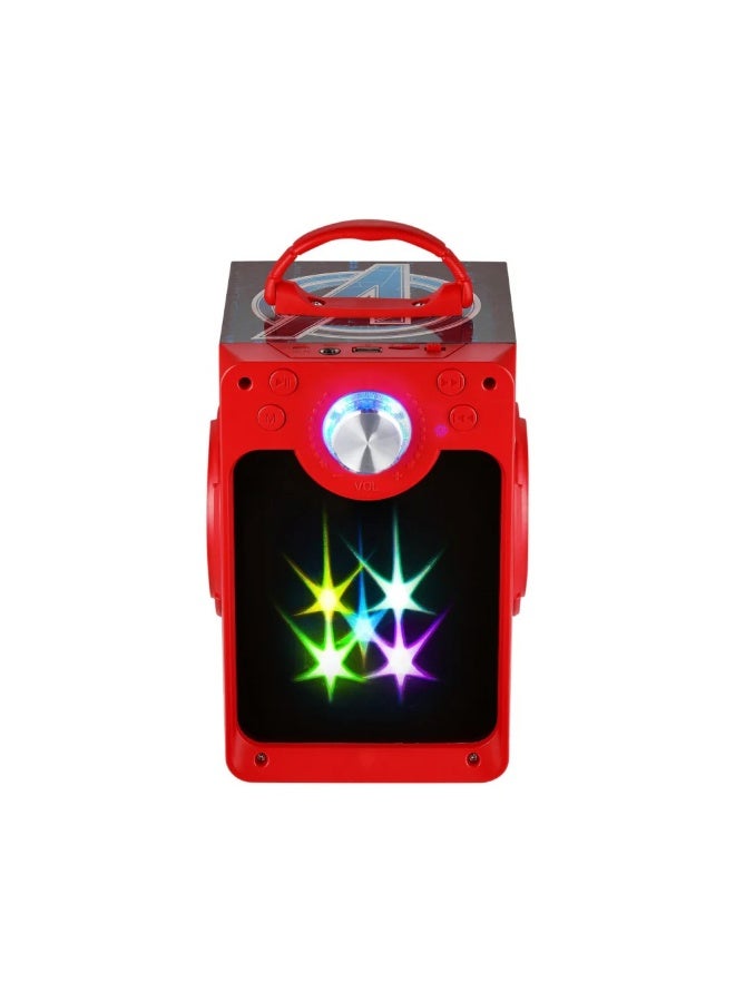 Volkano Marvel Spider-Man Karaoke Machine With Wireless Bluetooth (MV-1016-SP) - Image 1
