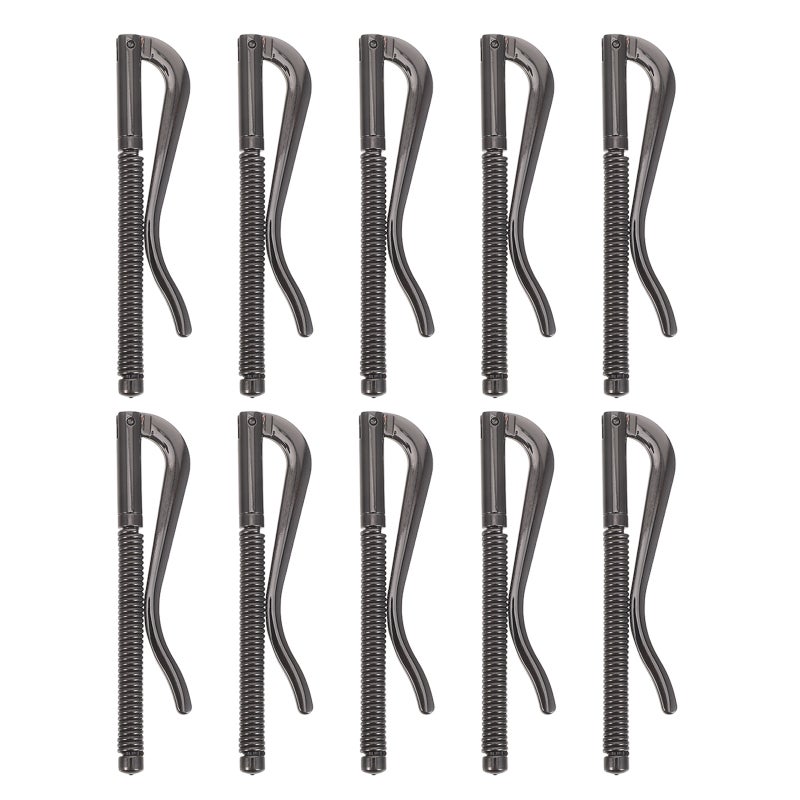10pcs Money Clip For Wallet: Minimalist Wallet Metal Money Clip - Slim Card Holder Spring Clamp - Iron Credit Card Holder Metal Clamp - Image 1