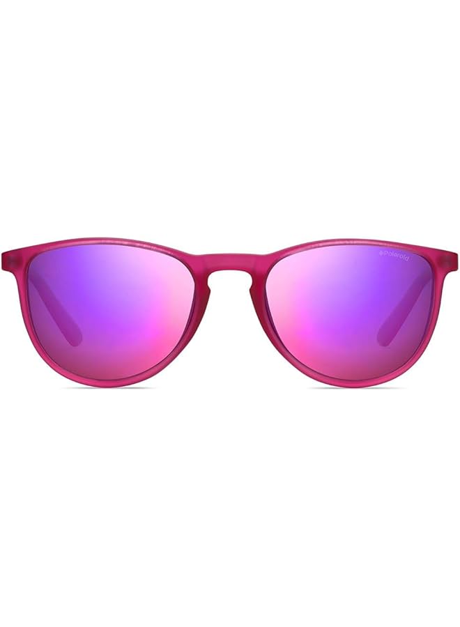 بولارويد نظارات شمسية للأطفال للجنسين 230459 لون وردي فاتح مقاس 48 - Image 2