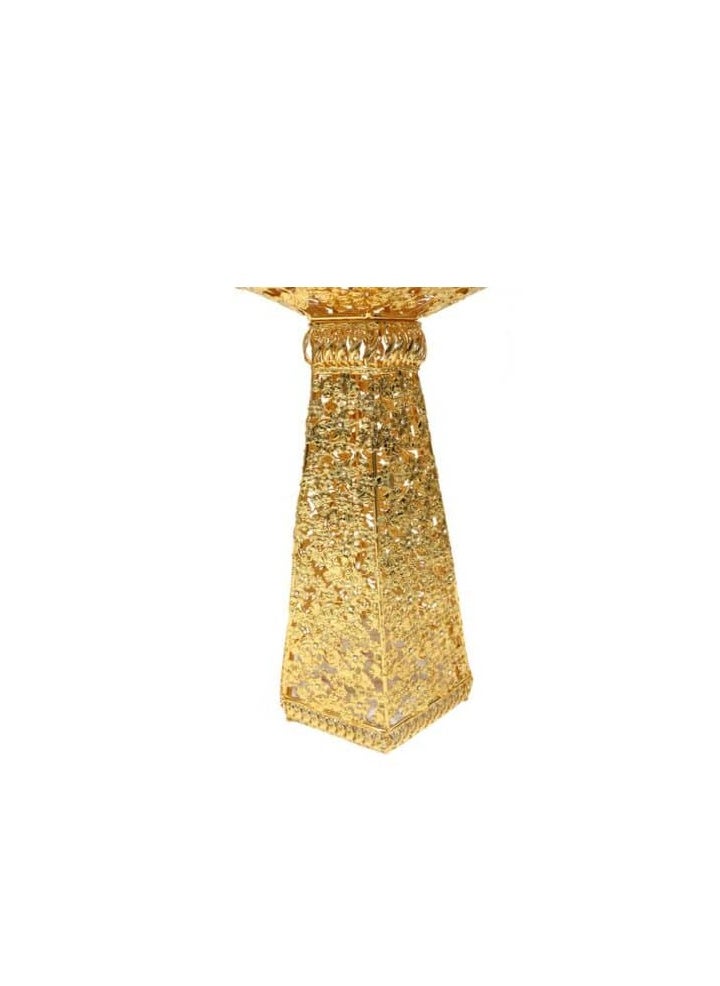 RSG Large Size Bukhoor Incense Burner 100 cm tall Durable Arabic Style Oud Holder Charcoal Censer Gold- 861  - Image 3