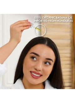 SugarbearPRO Sugarbear Hair Vitamin Gummy 2 Month Supply & 1 Pure Batana Natural Hair Growth Oil-Extra Strength Biotin 6000mcg, Women, Men, Vegan Vitamin B12, MSM, Inositol, Elderberry, Kosher, Halal, Cruelty-Free  - Image 3