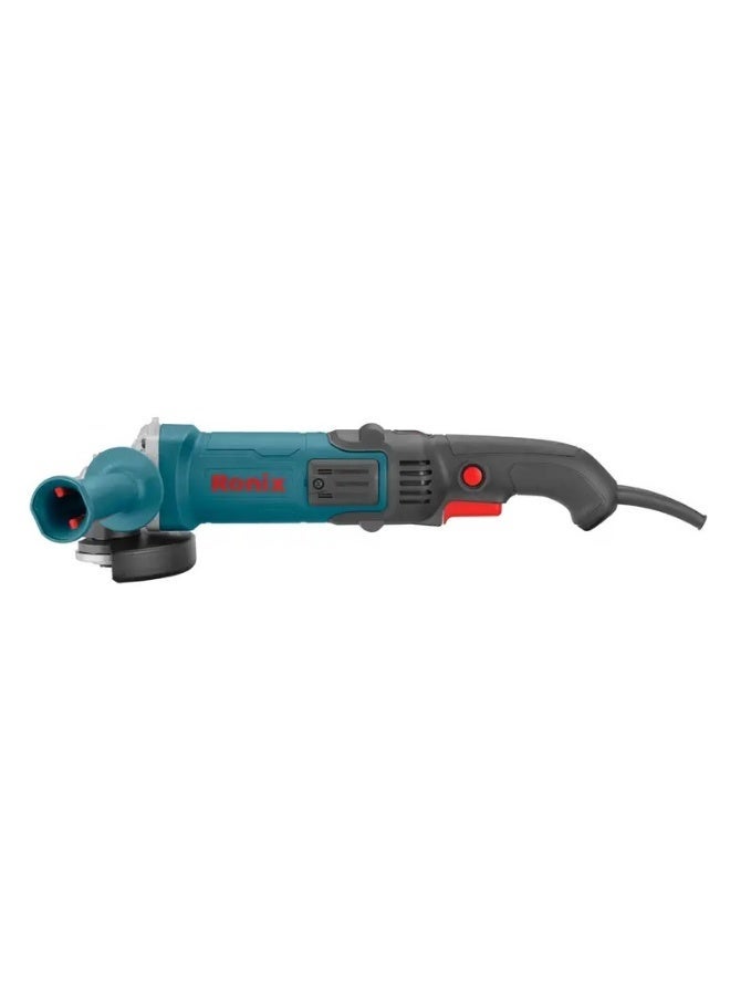 RONIX 1200W Mini Angle Grinder 115mm M14 Spindle, 3000-11000 RPM Variable 6-Speed, 2.05kg Lightweight for Cutting/Grinding/Polishing, German Engineered #Ronix 3161 - Image 1