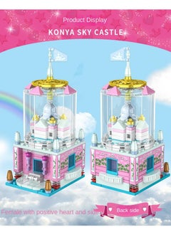 Y&D Small Particle Assembled Building Blocks Children's Educational Toys-Castle  - Image 4