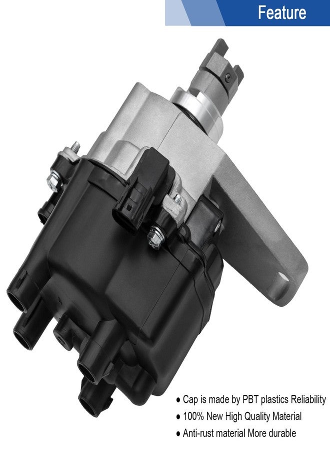 AiYiGu Ignition Distributor with Cap and Rotor 2.2L 4-cyl Compatible with Toyota Camry/MR2 1992-1995, Celica 1992-1996, Replaces 1905074010 - Image 4