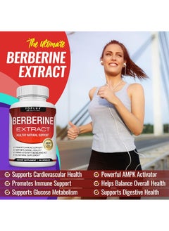 Toplux Berberine Extract 1800 Mg Berberine Hcl Complex - Premium Strength Berberine To Support Overall Wellness, For Men Women, 90 Capsules Supplement  - Image 4