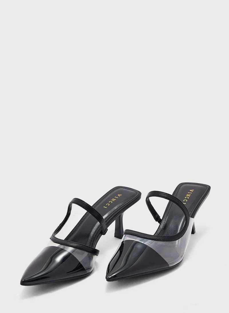 Vincci Pointed Toe Heel Pumps