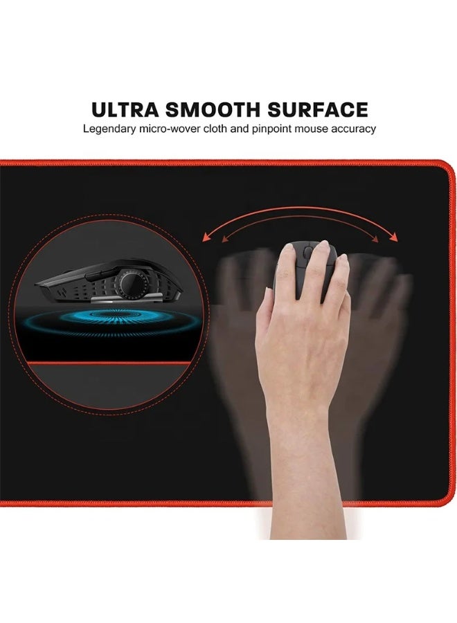 Large Gaming Mouse Pad 30×60 cm – Non-Slip Rubber Surface – Waterproof and Comfortable for Daily Use  - Image 3