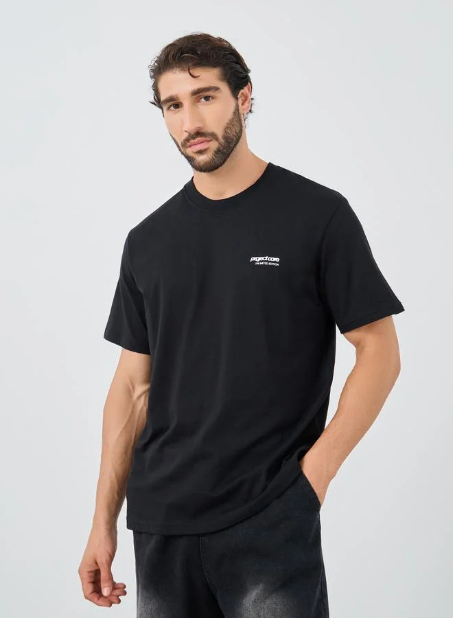 JACK & JONES Jack & Jones Graphic Print Crew Neck T-Shirt
