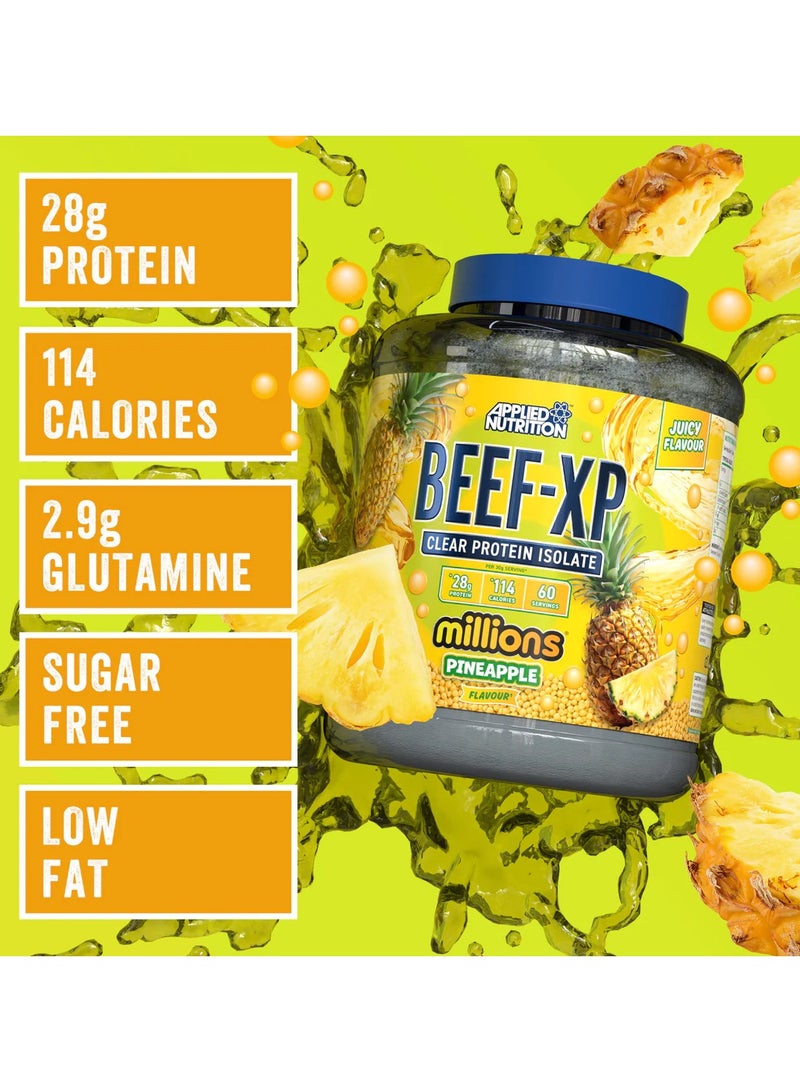 Applied Nutrition Applied Nutrition Beef-XP Clear Protein Isolate Millions Pineapple Flavor 150 g 5 Servings  - Image 5