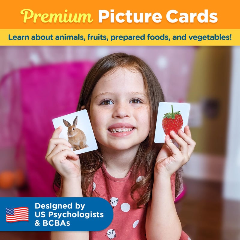 ThinkPsych Level 2 Nouns Flash Cards  150 Picture Cards for Speech Therapy  Autism Learning Materials  Preschool Kindergarten Language Learning Cards  Homeschool Supplies  Apraxia Flash Card - Image 3