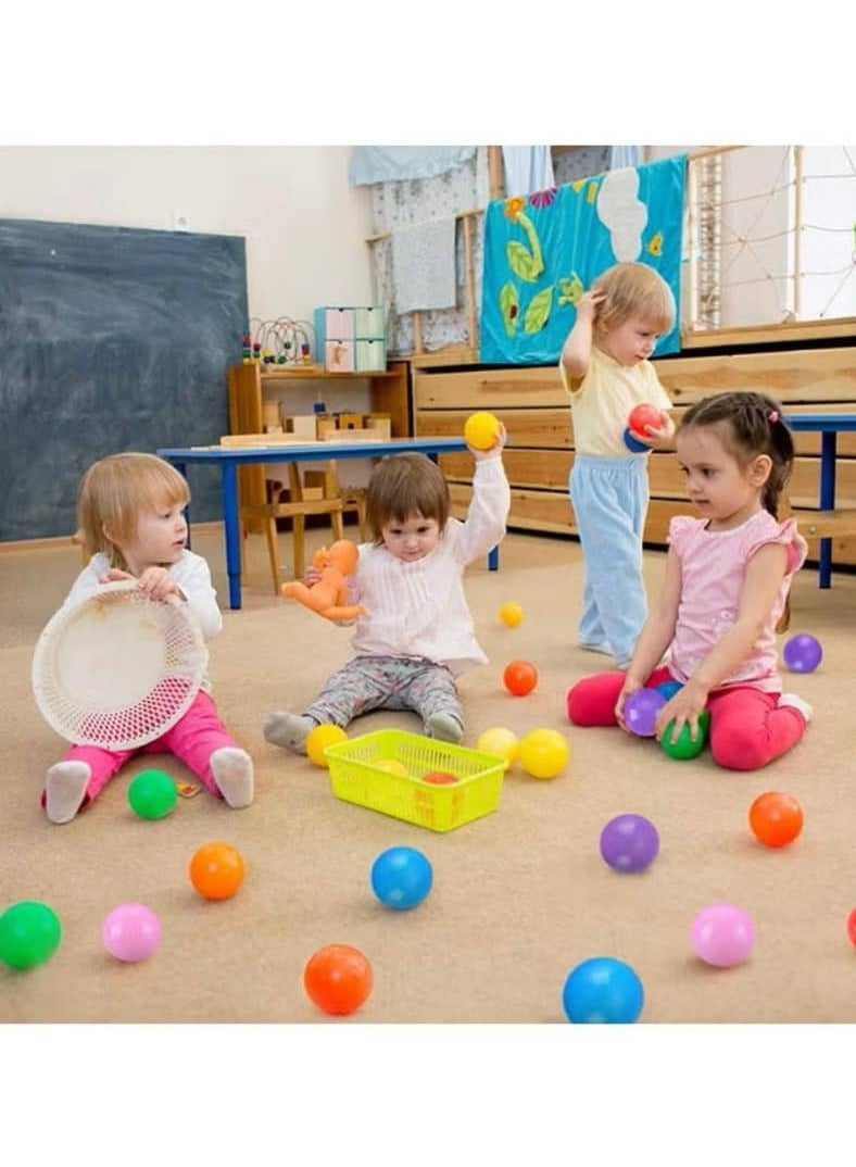 50-Piece Soft Ocean Pit Toy Balls Play Set Multicolored For Age Group 1+ Years 31.4x29x18cm  - Image 3